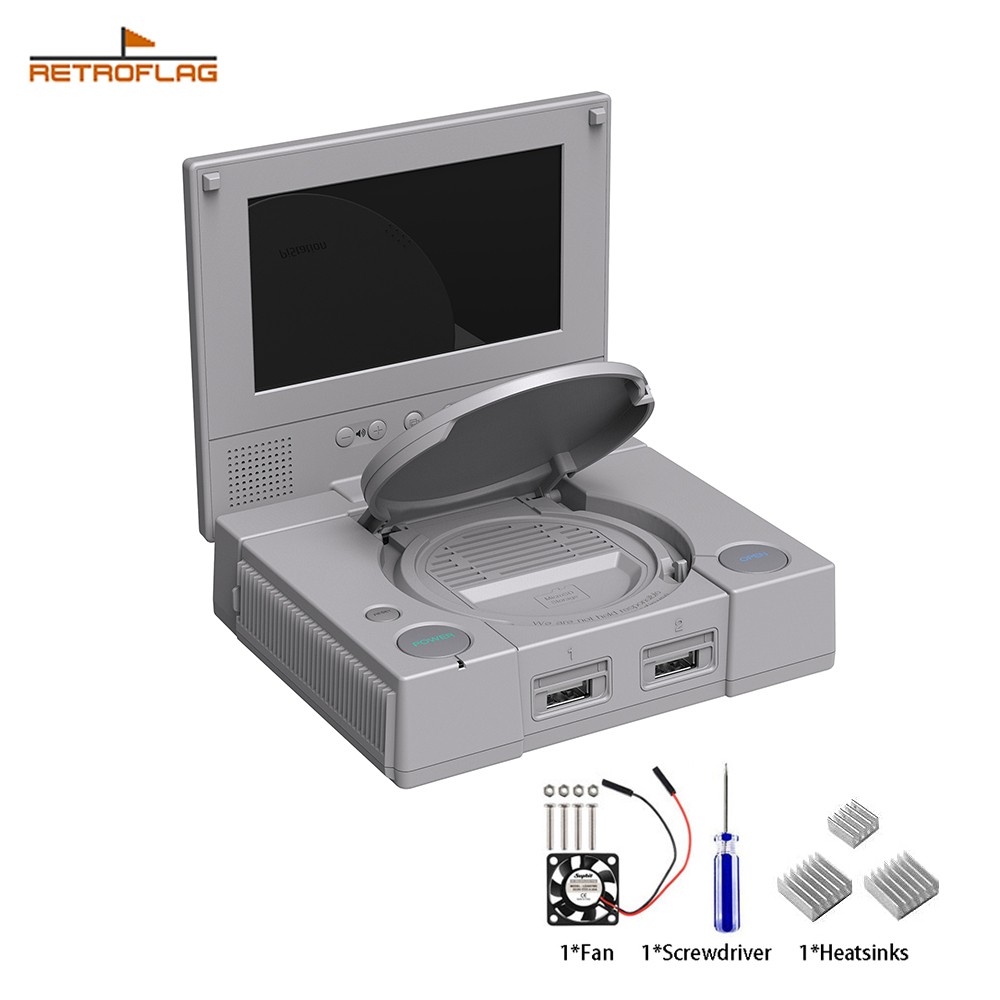 Pi 4 Case - Retroflag PiStation Case with LCD for