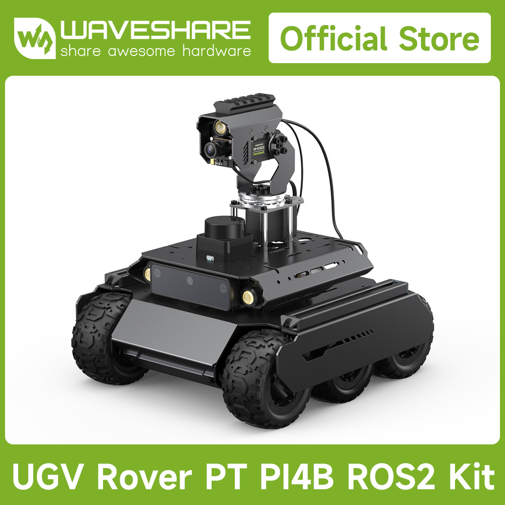 Raspberry Pi Kit - Waveshare Rover ROS 2 Open-source 6