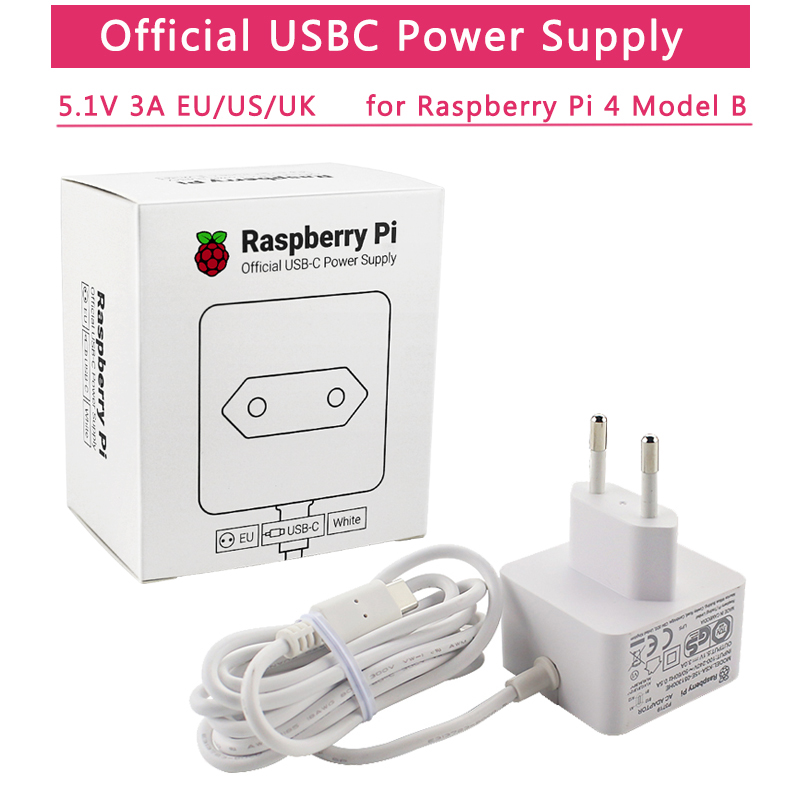 Pi Power Supply - Official Raspberry Pi 4 Power Supply