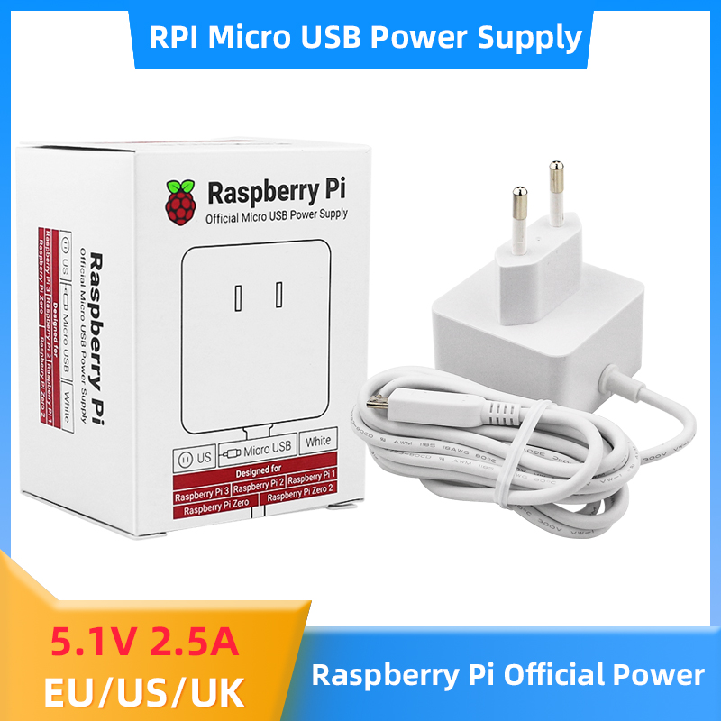 Raspberry Pi Official Power Su - Pi Power Supply 评论和价格