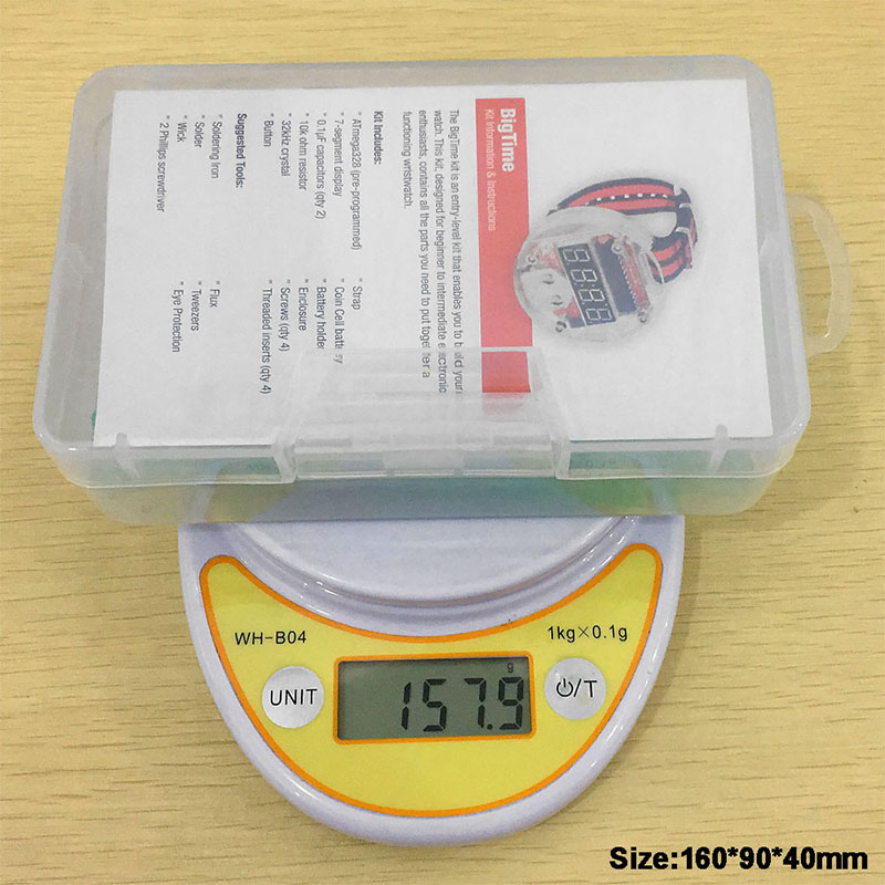 Single Chip LED Kit Clock DIY  - Arduino Kit 评论和价格