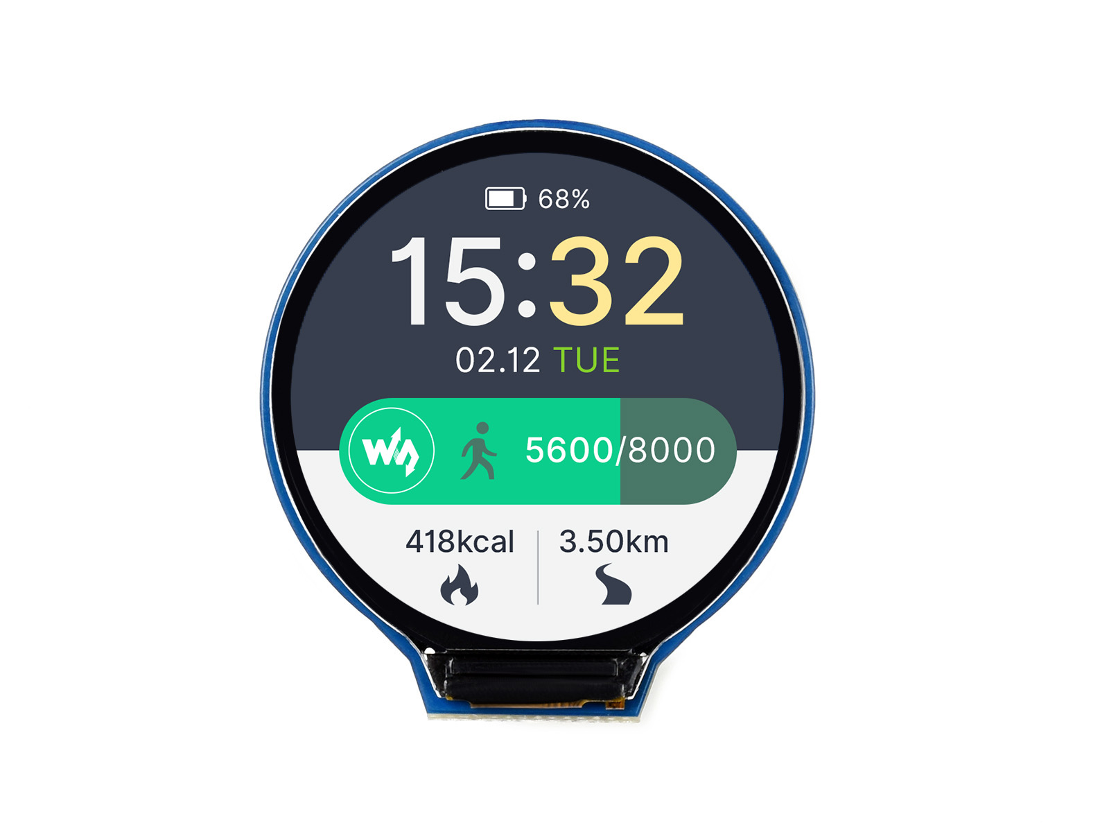 Waveshare 1.28inch Round LCD D - Pi Display 评论和价格
