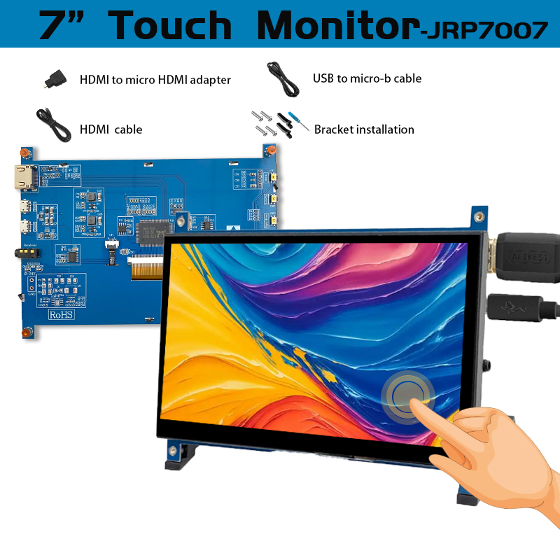 IPS 7Inch HDMI-compatible Moni - Raspberry Pi 4 评论和价格