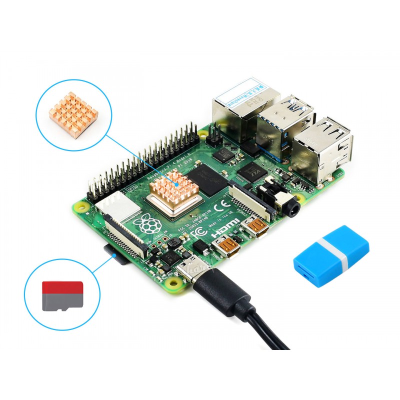 Raspberry Pi 4 Model B Starter - Raspberry Pi 4 评论和价格