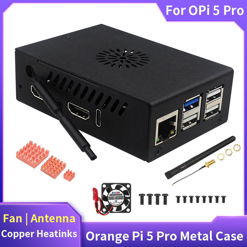 Orange Pi 5 Pro Case Metal She - Pi 5 Case 评论和价格