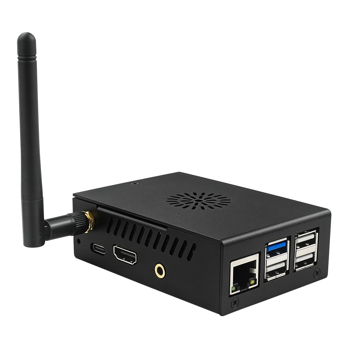 Orange Pi 4 Pro Metal Case Bla - Pi Power Supply 评论和价格