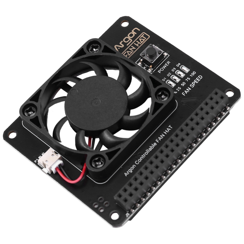 New-3X Argon Fan HAT For Raspb - Raspberry Pi 4 评论和价格