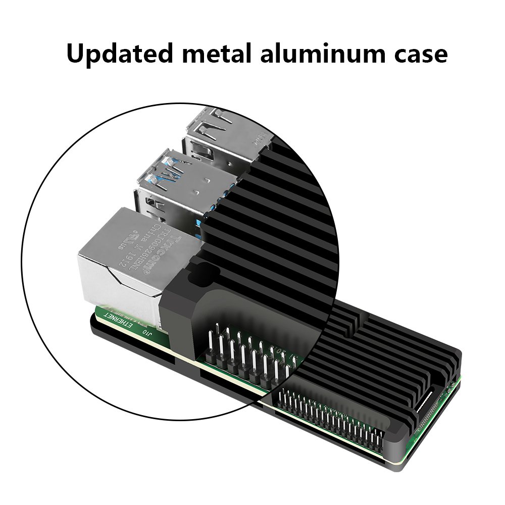 Armor Aluminum Case for Raspbe - Pi 4 Case 评论和价格