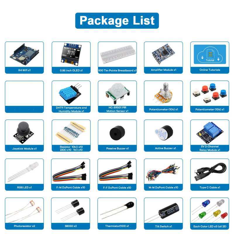 UNO R4 WiFi Compatible Develop - Arduino Kit 评论和价格