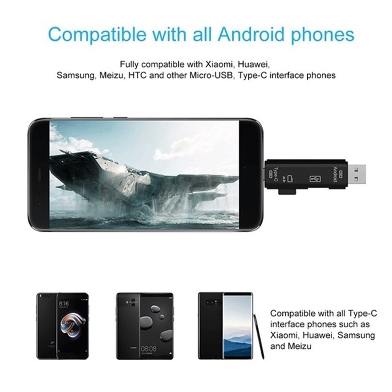 5 in 1 Multifunction Usb 2.0 T - Micro Sd Card 评论和价格