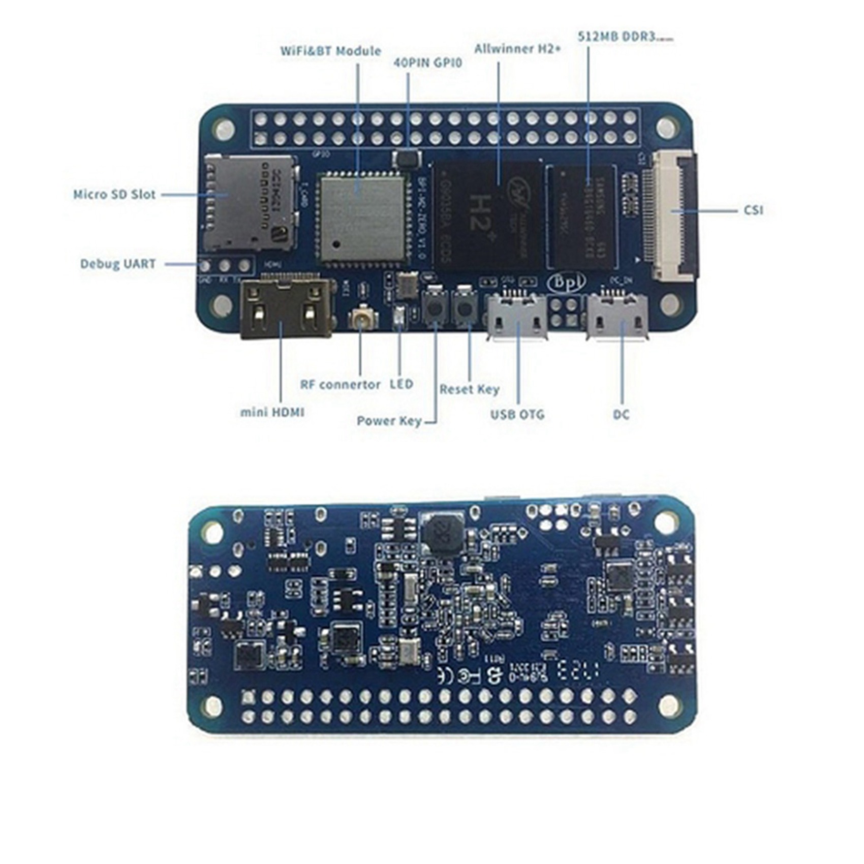 B29C-5X New For Banana Pi M2 Z - Pi Zero 评论和价格