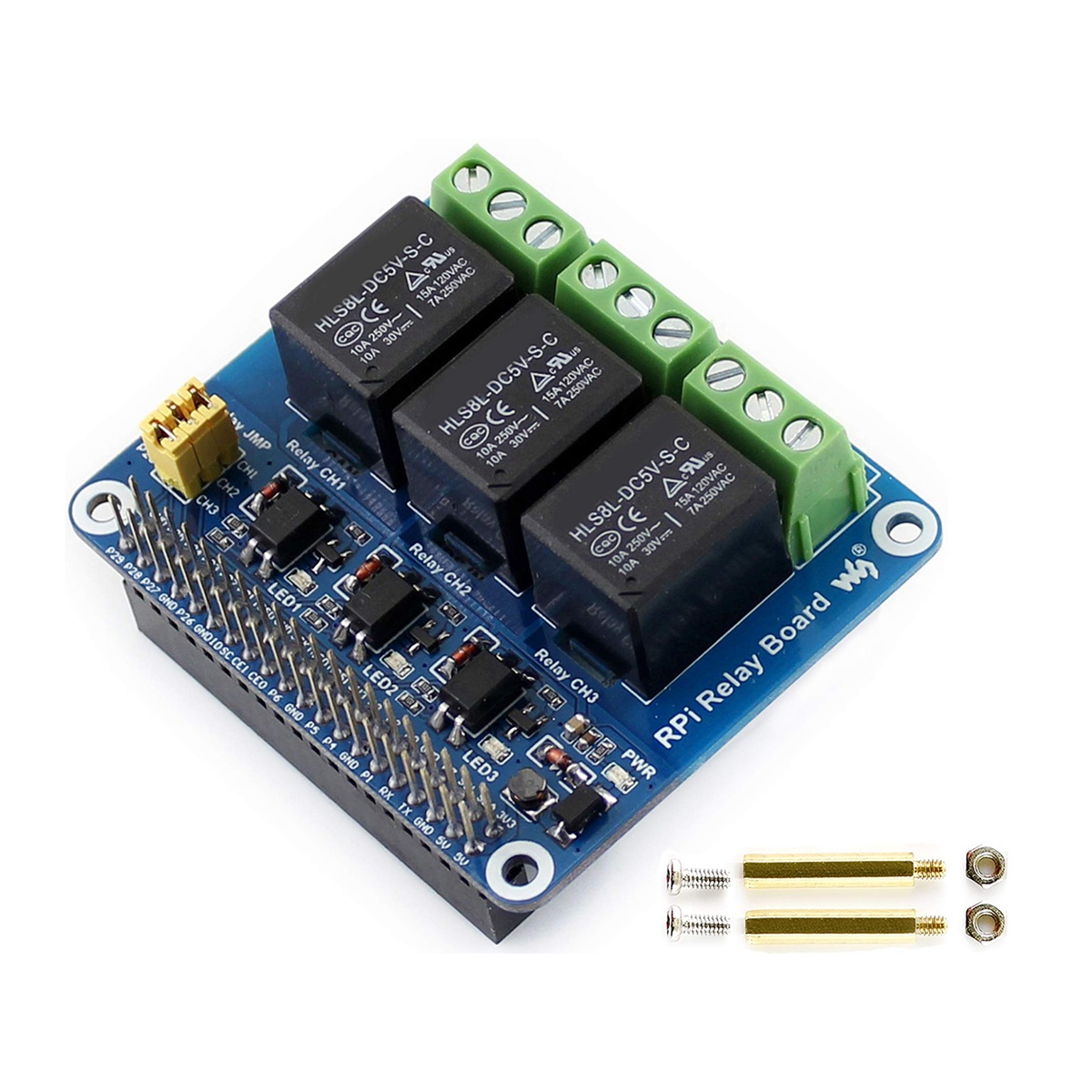 Waveshare 5V 3-Channel Relay M - Pi Zero 评论和价格