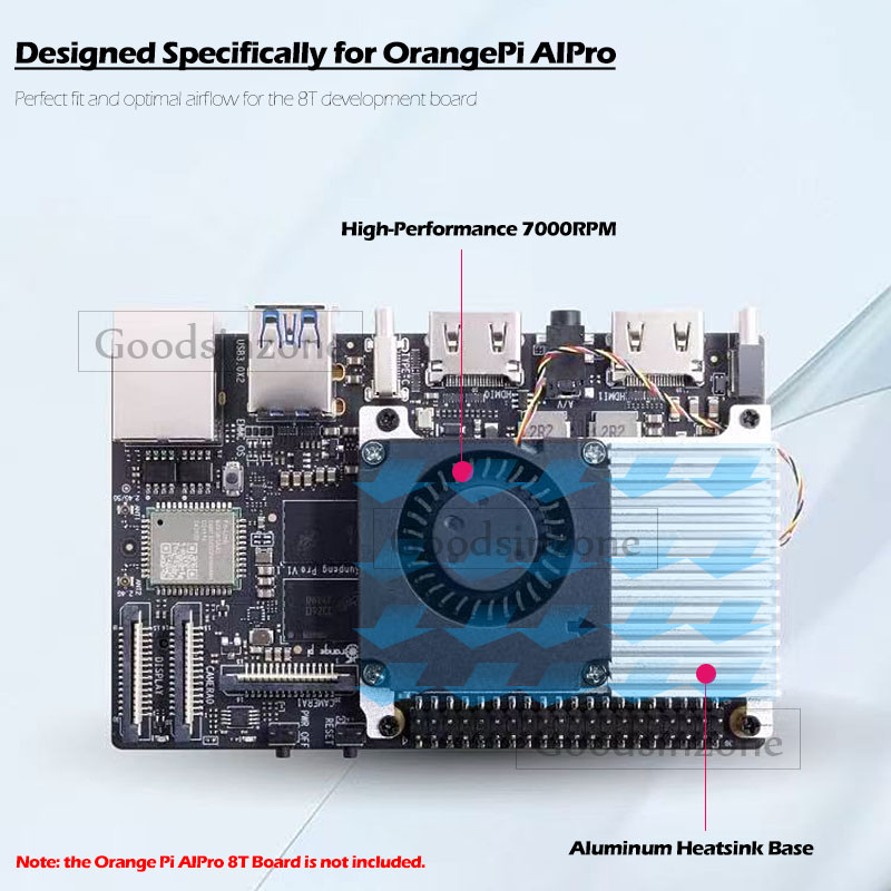 Cooling Fan with Heatsink Base - Pi Power Supply 评论和价格