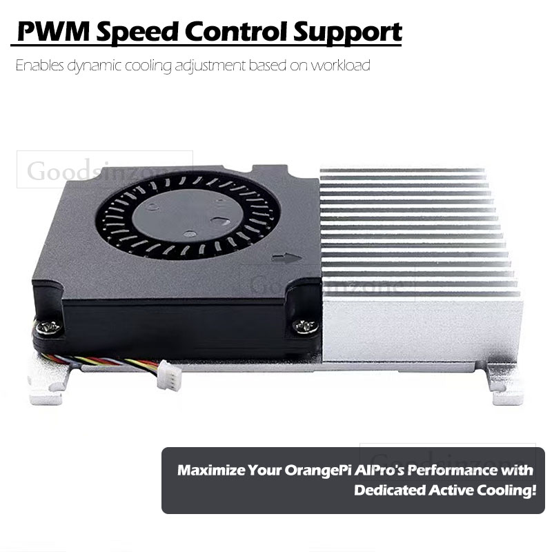 Cooling Fan with Heatsink Base - Pi Power Supply 评论和价格