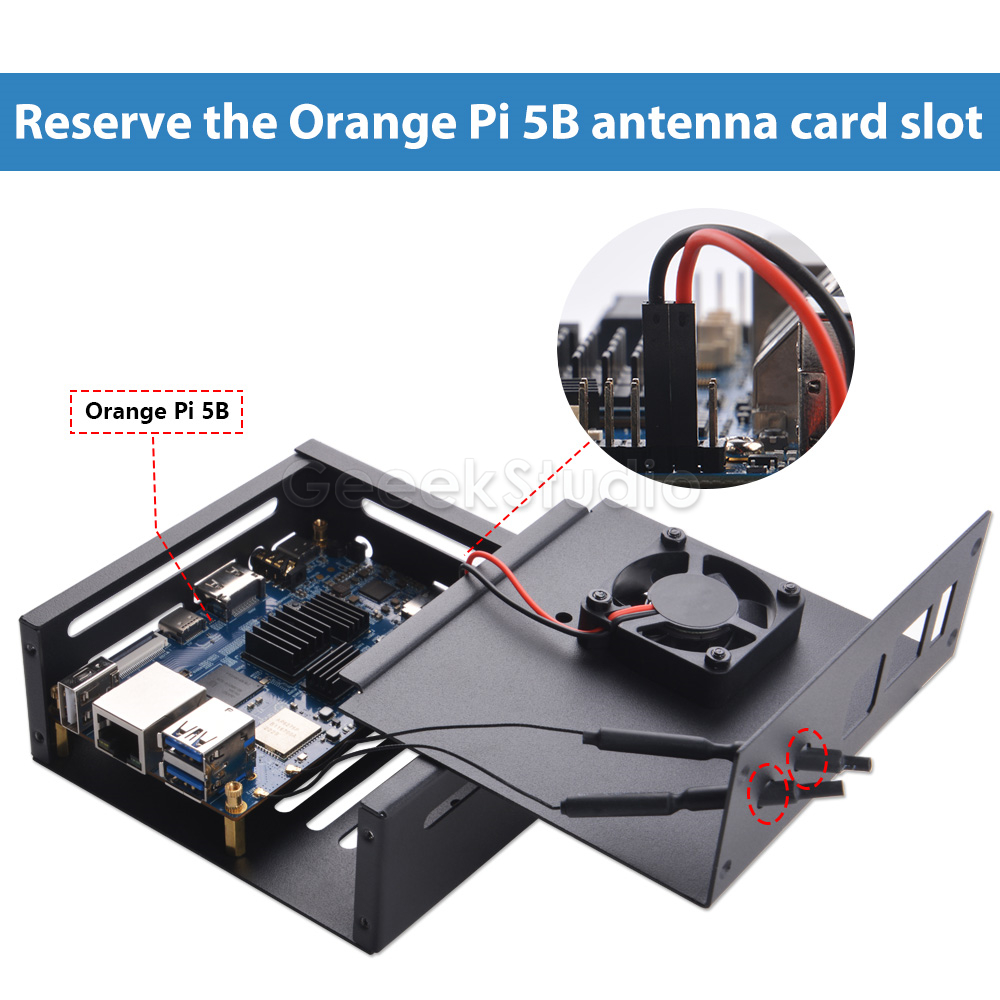 Orange Pi 5/5B Metal Protectiv - Pi 5 Case 评论和价格