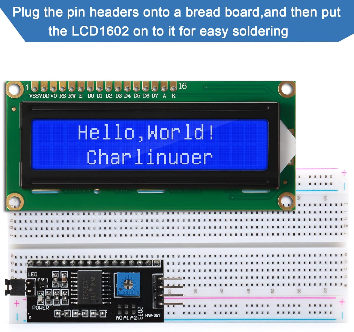 1Set 1602 LCD 20*4 Blue Screen - Raspberry Pi 4 评论和价格