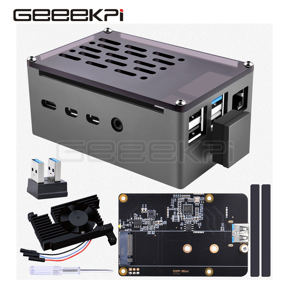 GeeekPi  Aluminum Brick Case B - Pi 4 Case 评论和价格