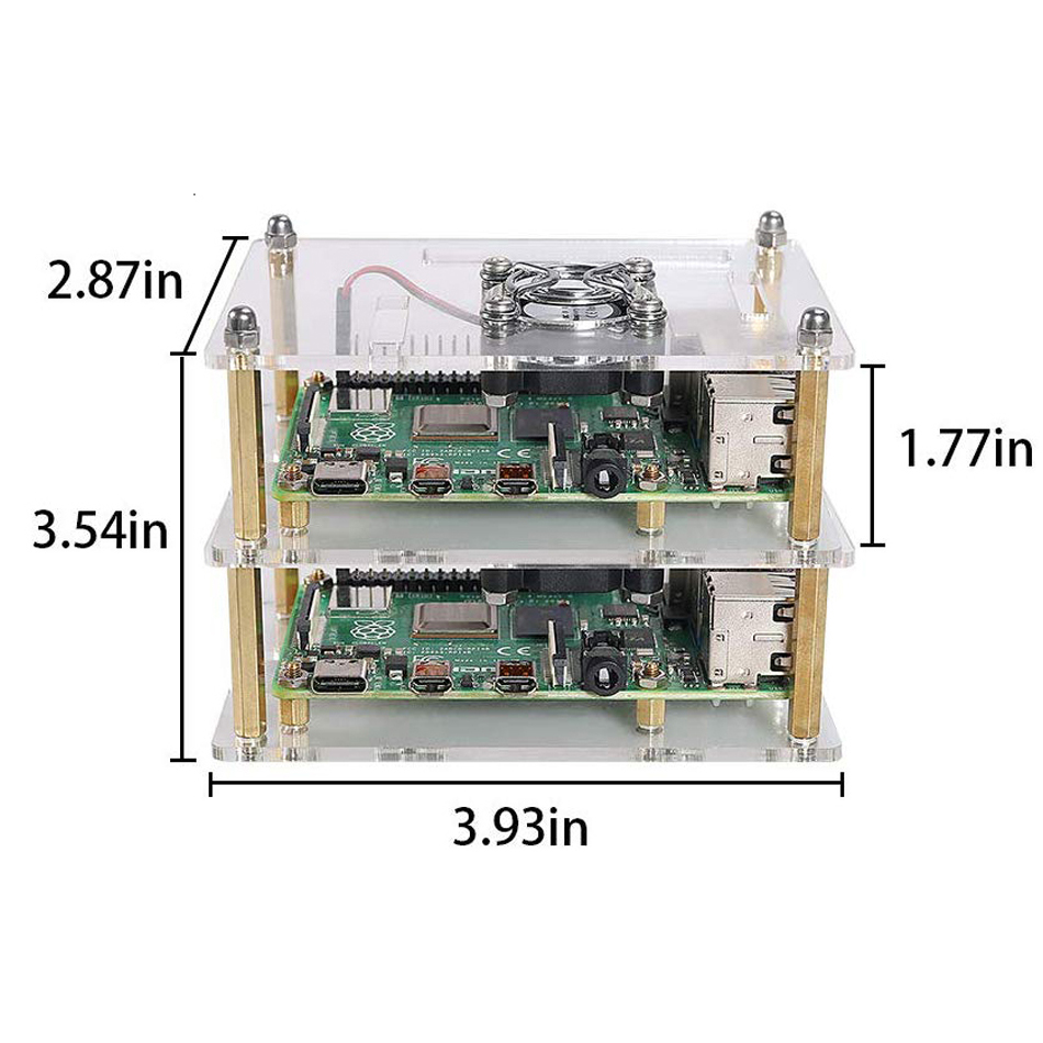 Raspberry Pi 4B 3B 3B+ 2B 15 L - Pi Cooler 评论和价格