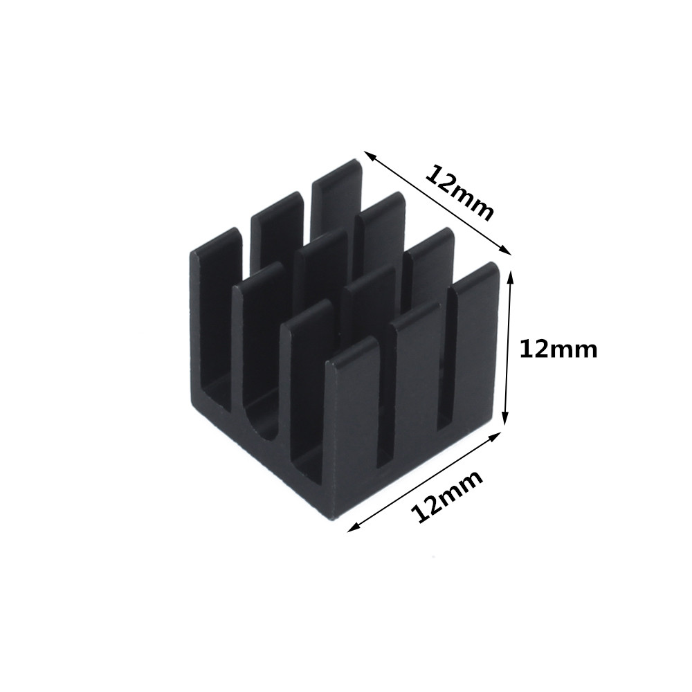 12x12x12mm 50pcs Aluminum Heat - Pi Power Supply 评论和价格