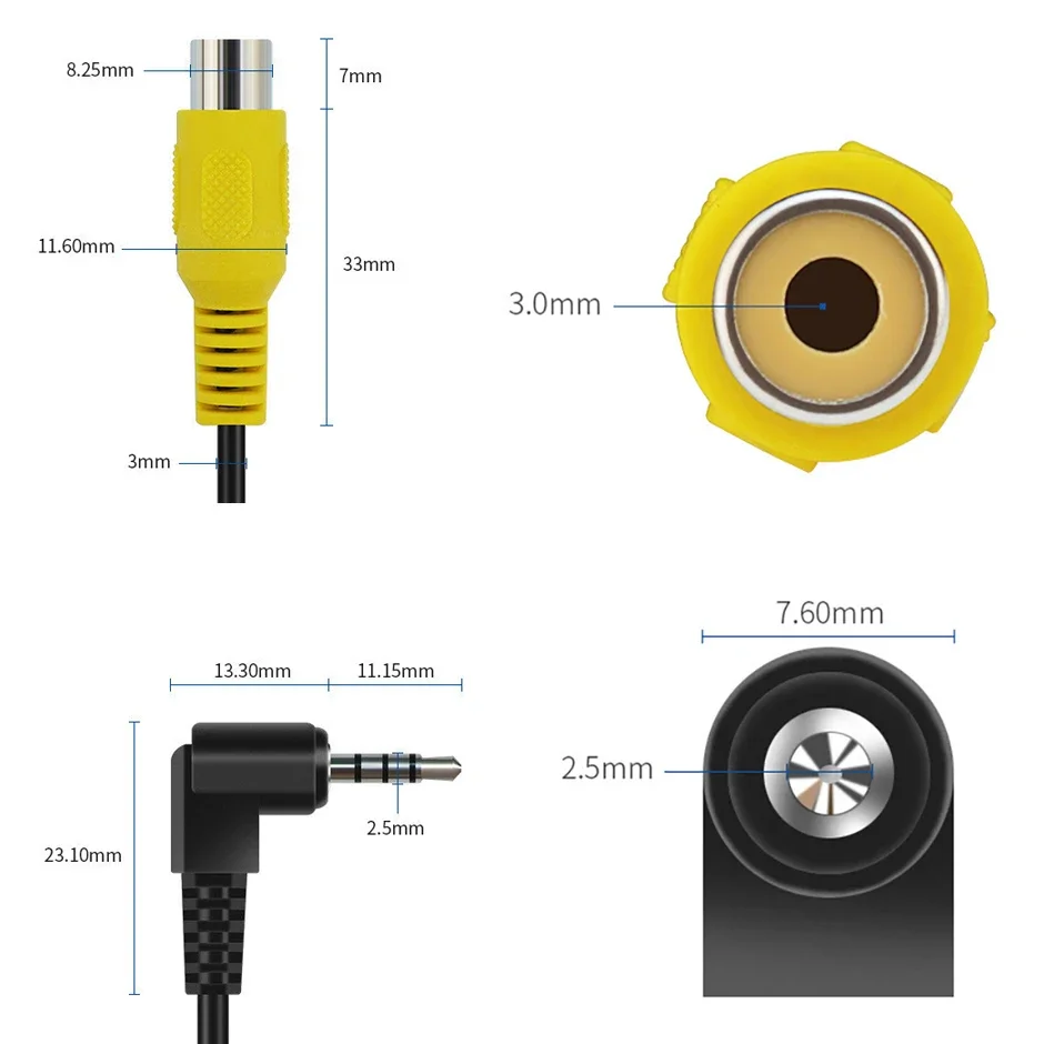 AV in Video Cable Adapter 2.5m - Pi Camera Cable 评论和价格
