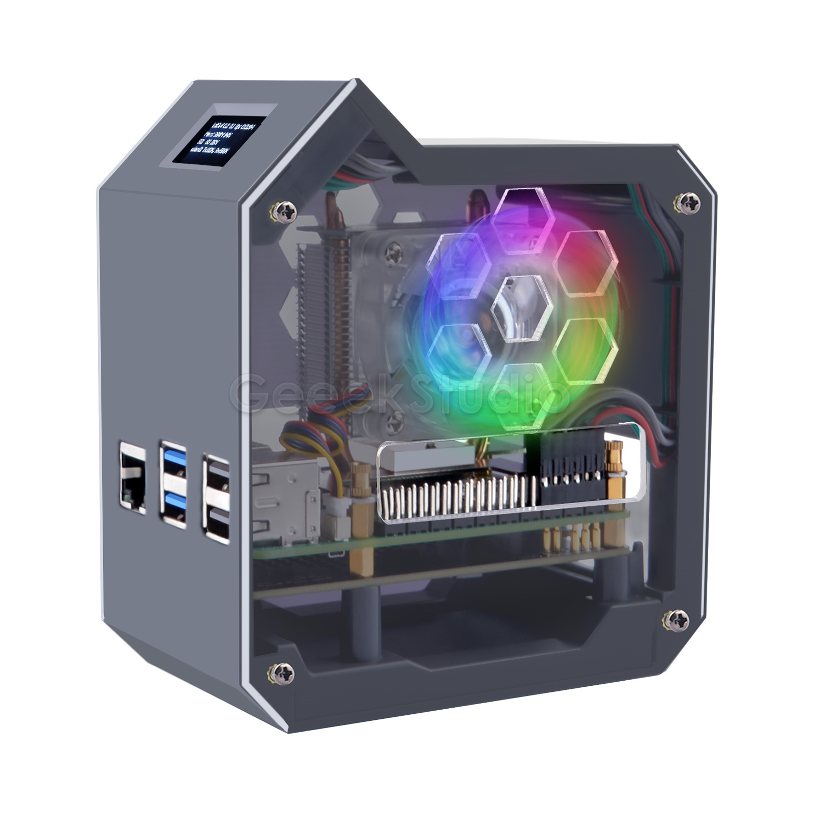 N07 Minitower NVMe NAS Kit For - Pi 5 Case 评论和价格